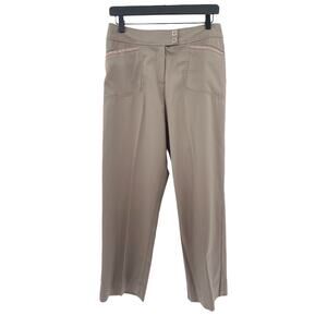 TAIL Golf Capri Pants Brown 6